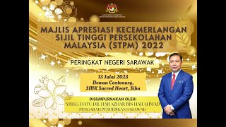 Majlis Apresiasi Kecemerlangan Sijil Tinggi Persekolahan Malaysia STPM 2022 [upl. by Lipman]