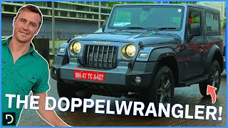 Mahindra Thar OffRoading 2023 Is This Cheaper Jeep LookALike Coming To Australia  Drivecomau [upl. by Gosnell]