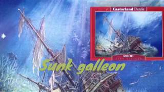 Sunk Galleon puzzle Castorland [upl. by Giffer383]