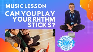 Pair of Sticks  Rhythm Stick PlayAlong [upl. by Aile]