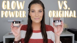 LAURA MERCIER TRANSLUCENT SETTING POWDER GLOW REVIEW amp DEMO  Sarah Brithinee [upl. by Grefe]