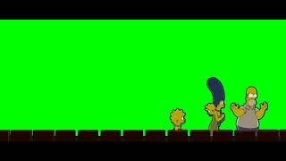 The Simpsons Movie Theatrical Ending Green Screen [upl. by Onivag]