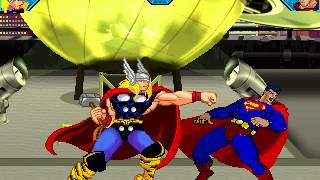 DC vs Marvel  Thor vs Superman [upl. by Chrissa]