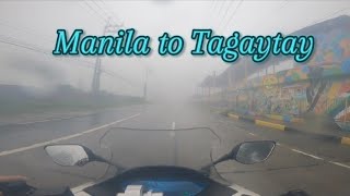 Maulang quick Manila to Tagaytay trip  PCX [upl. by Floria581]