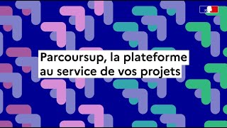 Parcoursup 2024  une plateforme au service de vos projets [upl. by Adraynek]