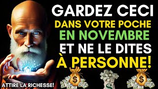 Gardez ceci dans votre Poche le 1er novembre et vos problèmes financiers disparaîtront [upl. by Hilda]