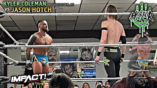 Kyler Coleman vs Jason Hotch Horror Slam Pro Wrestling Death Lock 4152022 Full Match [upl. by Callida]