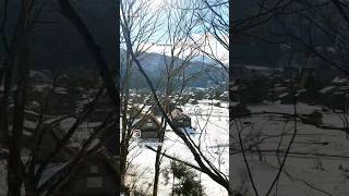 🏞️🇯🇵❄️ Shirakawago Village on Winter japan winter gifu explore shirakawago [upl. by Yanrahs629]