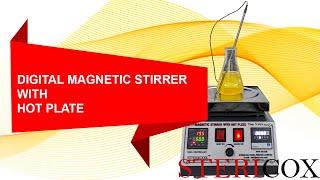 Digital Magnetic Stirrer with Hot Plate [upl. by Nylsirhc639]