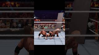 Triple H vs The Rock Part 1 wwe shorts youtubeshorts videoshorts shortvideo [upl. by Ettezzil]