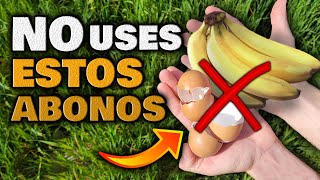 NO USES MÁS Pieles de PLÁTANO y Cáscaras de HUEVO sin SABER ESTO Fertilizante Abono CASERO Plantas [upl. by Arimat]