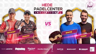 PADEL Hede Padelcenter Invitational  RocafortVasquez vs BonfréStjern [upl. by Leigh]