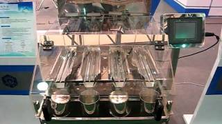 Linear Weigher 4 Lane Demonstration [upl. by Ahsaeym794]