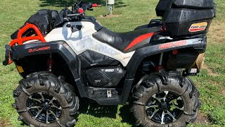 2017 Can Am Xmr 850 Ride INSANE [upl. by Lrat]