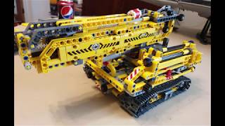 Lego Technic 42097 A Model Compact Crawler Crane Timelapse Build [upl. by Sicard]