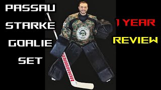 Passau Starke Goalie Pads Set 1 Year Review [upl. by Nyladnar988]