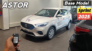 MG Astor Base Model Sprint 2024 ❣️ मात्र ₹ 998 लाख में Base Model हो तो Mg Astor जैसा 👌 [upl. by Atikam]