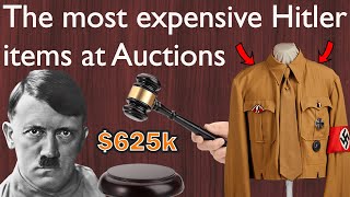 TOP 10 of the most expensive HITLER Items ever offered at Auction [upl. by Eniac348]