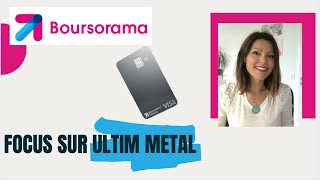 Boursorama Banque  AVIS sur ULTIM METAL [upl. by Eslud]