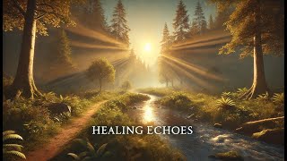 Healing Echoes  Ambient Orchestral SynthPop Music Video [upl. by Biagio]