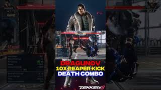 Tekken 8 Dragunov 10X Reaper Kick Death Combo [upl. by Otnas]