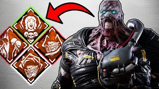 Nemesis BEST BUILD Vs Bully Squad  Dead By Daylight Resident Evil [upl. by Fannie]