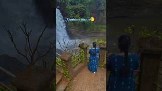 Harvalem water falls Goa❤️INDUteluguvlogs goa waterfall ytshorts [upl. by Etta]