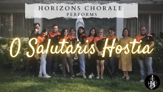 O Salutaris Hostia  Horizons Chorale [upl. by Brigida]