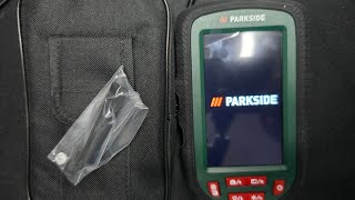 Parkside Inspection Camera unboxing at test [upl. by Ardys]