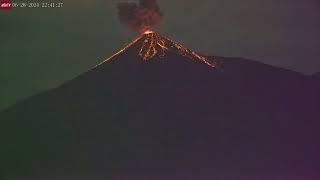 Jun 28 2024 Volcanic eruption from afar [upl. by Khan]