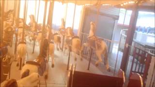 Waldameer Carousel  On Ride POV  July 14 2015 [upl. by Elephus346]