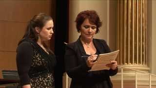 2013 Hannah Dahlenburg soprano MasterClass with Emma Matthews and David Harper [upl. by Mehala]