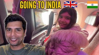 Finally Going to India 🇮🇳 from UK 🇬🇧  Trip to India 2023 [upl. by Yellek]