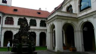 Prague Loreto belltower bells Baroque monastery and pilgimage quotWe greet you a thousand timesquot [upl. by Latsirhc]