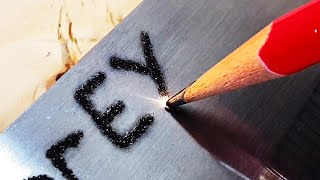 THIS Simple Method to Draw on Metal Will Amaze You Awesome [upl. by Aitercul]