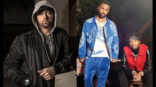 Eminem Drops Album Tracklist and sets release date to Dec 15 Big Sean x Metroboomin Project Thurs [upl. by Leugar]