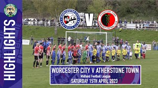 Worcester City 1 Atherstone Town 3 [upl. by Anneh]