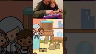 BABY ADLEY FLASHBACK Adley revisits TOCA BOCA with Dad and remembers how fun it was to play 👶 [upl. by Colbert]