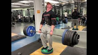 565 35 inch deficit deadlift [upl. by Shell]