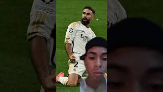 Dani Carvajal es de los mejores laterales derechos de la historia shorts realmadrid danicarvajal [upl. by Yrrok]