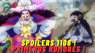 SPOILERS ONE PIECE 1108  PRIMEROS RUMORES  LUFFY y SANJI vs GOROSEI y ALMIRANTE [upl. by Gal]