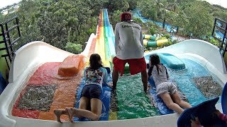 Magellans Drop Water Slide at Splash Island [upl. by Gerstein192]