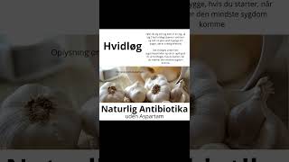 Naturlig Antibiotika uden Aspartam shorts oplysningomaspartam [upl. by Anauqes]