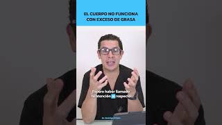 🤔 El cuerpo no funciona con exceso de grasa DrRodrigoPrieto MenosKilosMasSalud podcast grasa [upl. by Eilrebmik]