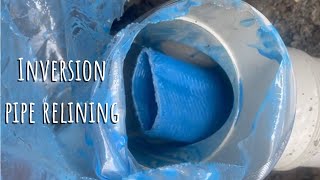 Drain Relining via The Inversion Method [upl. by Eitsim101]