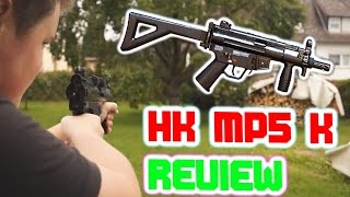 HK MP5 K CO2 SOFTAIR  REVIEW GERMAN [upl. by Annawak438]