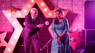 Mom amp Dad Retro Theme Dance performance 50th Anniversary  Golden Jubilee [upl. by Elehcim177]