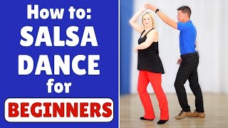 How to Salsa Dance for Beginners  on1 Salsa [upl. by Ahsilrae80]