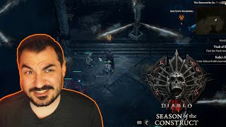 Kripp plays Diablo 4 Season of the Construct Necro Pt 3 [upl. by Pacian]