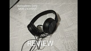 Auriculares Sony MDRZX310AP Review [upl. by Buskus]